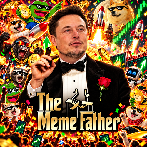 The MemeFather logo